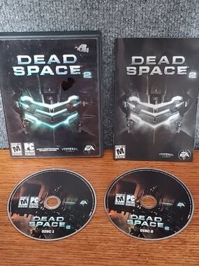 Dead Space 2 PC Game Discs & Case - Blue/Black Artwork